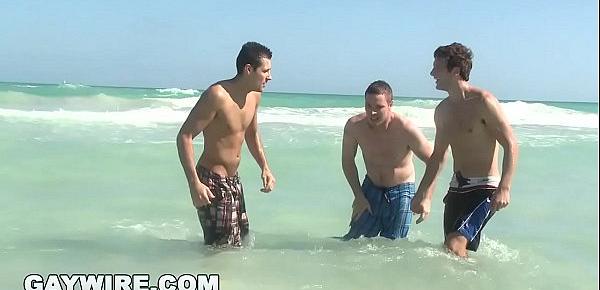  GAYWIRE - Vince Ryan, Spencer Fox, Daniel Freeman and Swiss Having A Fun Day Out